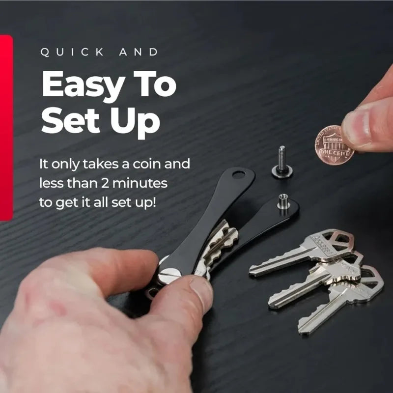 Key Holder Portable Organizers For Easy Storage Of Multiple Keys Scratches And Keeping It Neat And Tidy