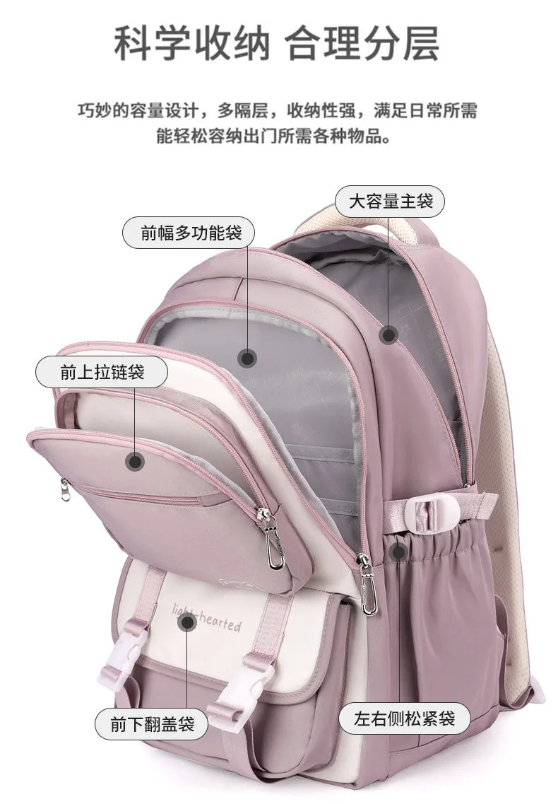 Waterproof Girls Backpacks Children School Bags for Teenagers Fashion Travel Backpacks Printing Child Schoolbags Satchel Mochila