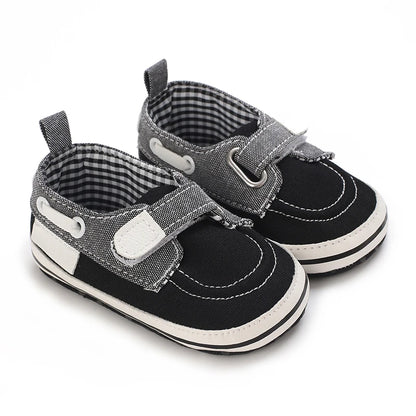 HAIZHIW 0-18M Baptism Newborn Baby Prewalker Girls Boys Casual Shoes Leather Non-Slip Soft-Sole Infant Toddler First Walkers