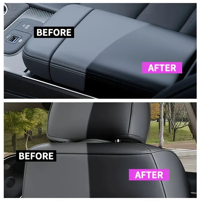 Professional Plastic Polishing Repair Paste, All-In-One Dashboard Wax & Tire Shine, Quick Crystal Coating for Car Bumpers