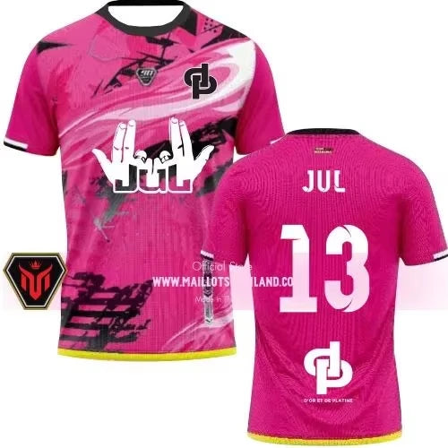 New Maillot JUL T-shirt Summer Youth Breathable And Quick-drying Training Football Shirts Parent-Child Sports Jerseys Men's Tops