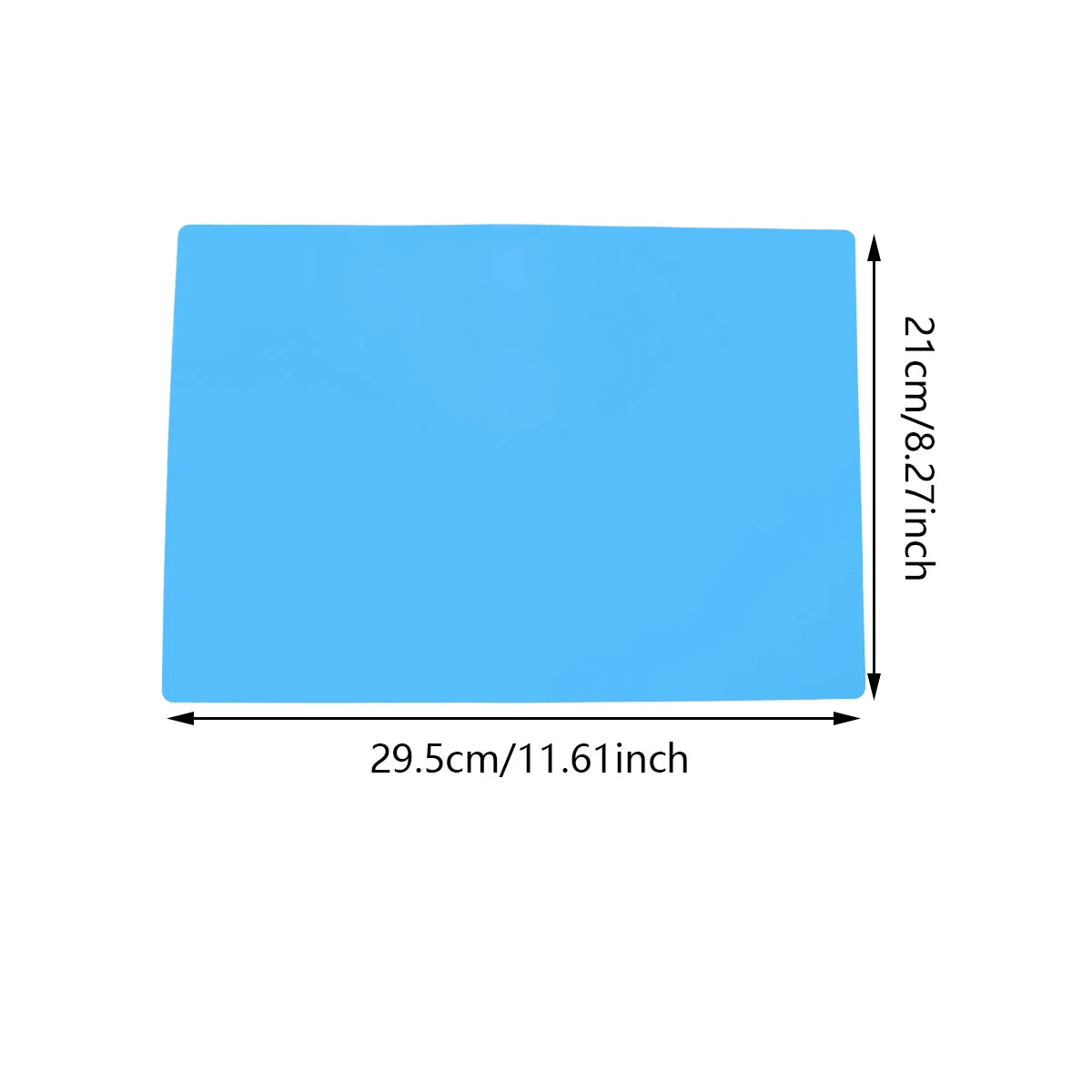 1PC Silicone Table Mat Pink Blue Resin Molds Waterproof Placemat Table Mat for DIY Jewelry Making Supplies Countertop Protector