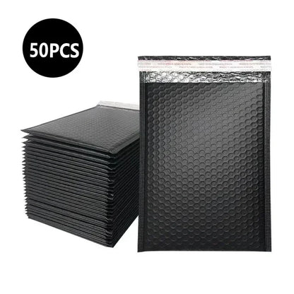 50Pcs Delivery Package Packaging Pink Small Business Supplies Envelopes Shipping Packages Bubble Envelope Packing Bag Mailer