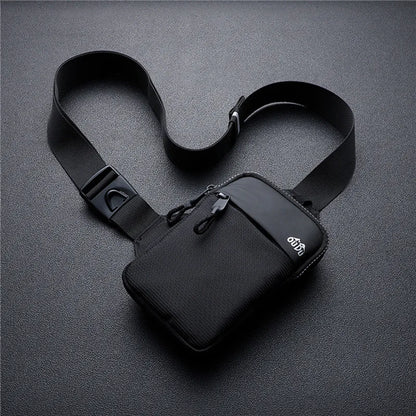 Men Crossbody Bag Mini Waterproof Leisure Fashion Mobile Phone Chest Bag Business Commuting Outdoor Sport Shoulder Crossbody Bag