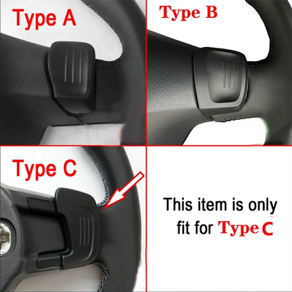 For VW Golf 7 7.5 GTI MK7 GTE GTD RLINE Volkswage Polo Scirocco Jetta GLI Car Steering Wheel Paddle Shift Extend Shifter Sticker