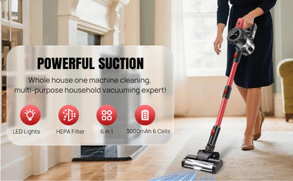 Cordless Stick Vacuum Cleaner Handheld Wireless Household Vacuum Cleaner