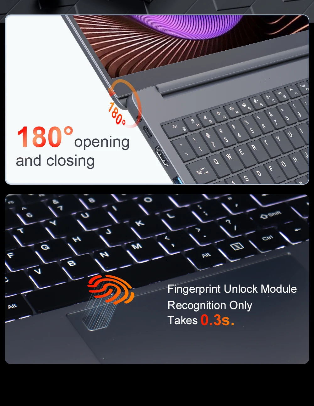 Ninkear A15 PLUS Laptop 15.6" IPS FHD AMD Ryzen 7 5825U Notebook 16G DDR4 +1TB PCI-E 57Wh Battery Windows 11 PRO Office Computer