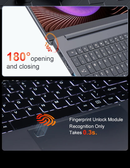Ninkear A15 PLUS Laptop 15.6" IPS FHD AMD Ryzen 7 5825U Notebook 16G DDR4 +1TB PCI-E 57Wh Battery Windows 11 PRO Office Computer