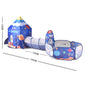 IMBABY 3 in 1 Kids Play Tent for Toddler with Baby Ball Pit and Play Tunnel Children Indoor Outdoor Playhouse for Birthday Gifts