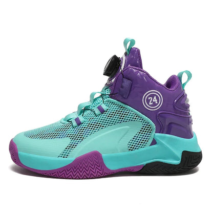 Children Basketball Sneakers Boys Shoes Kids Skater Casual Sneaker Non-Slip Sports Shoes for Boy Basket Training Child Tennis