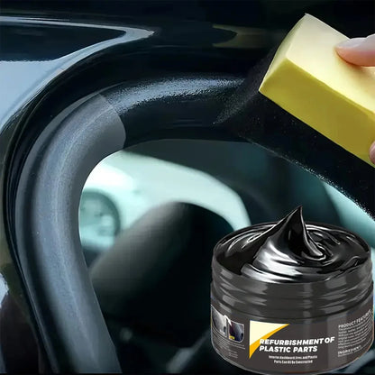 Car Interior Scratch Repair Paste, Interior and Exterior Plastic Polishing Wax for Leather, Tires, Steering Wheel.