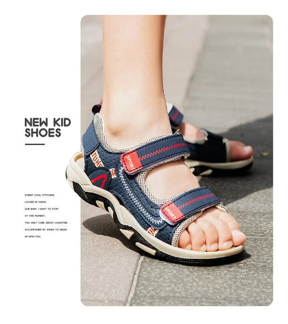 Breathable Children's Sandals Beach Shoes Boys Outdoor Sports For Kid's Girls Students Casual Sandals Anti-slip Flat Walking