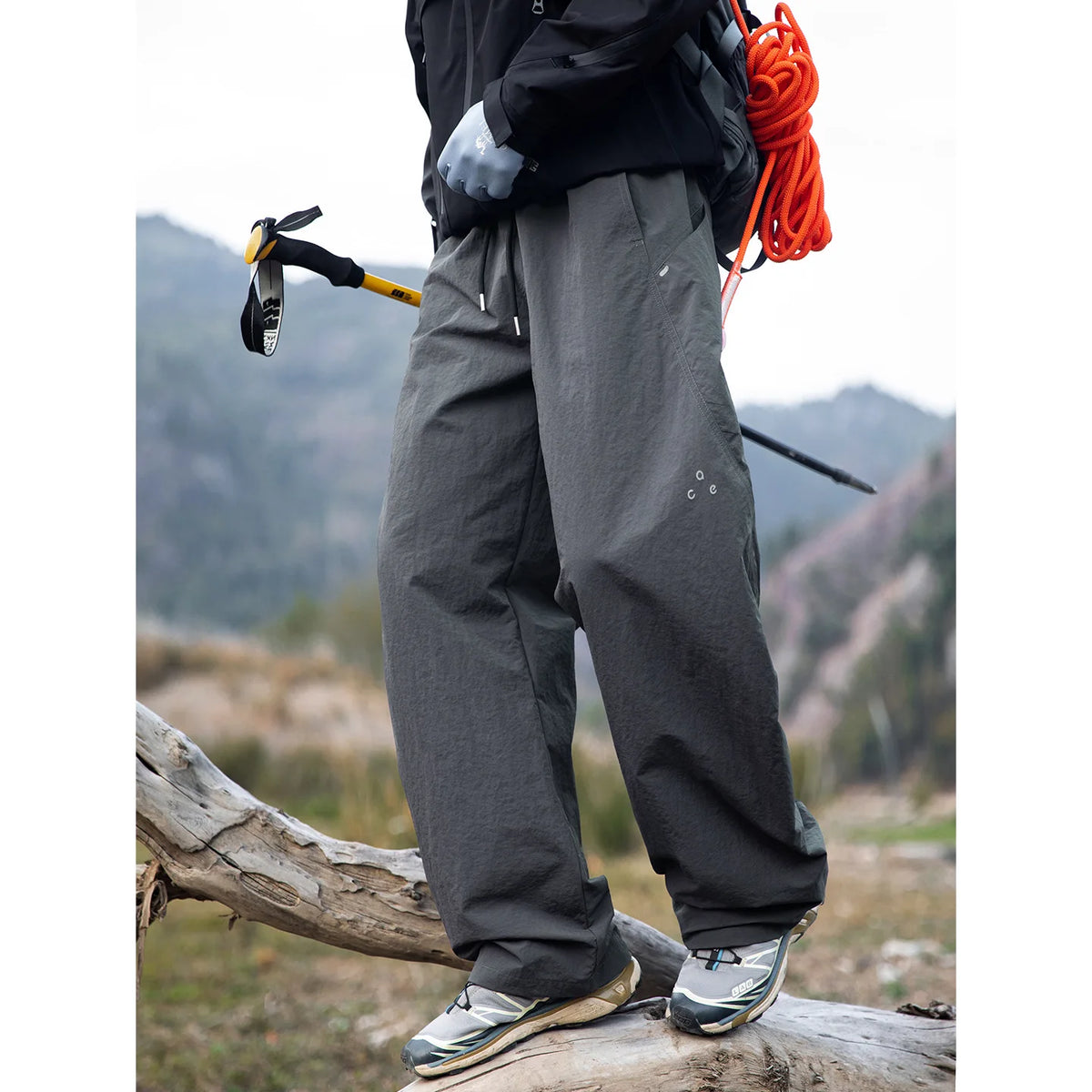 TFETTERS 2026 Spring New Arrival Outdoor Cargo Pants Man Water Repellent Windproof Oversized Curved Blade Techwear Trousers Men