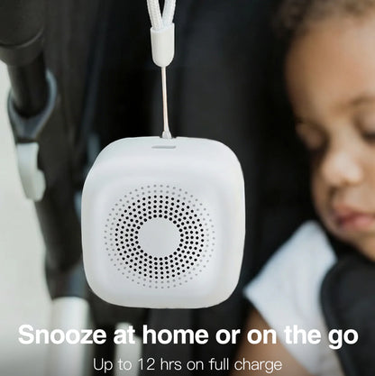 Portable Baby White Noise Machine with Night Light Soothing Sounds Timer Rechargeable Sleep Helper for Kids Adults Easter Gifts