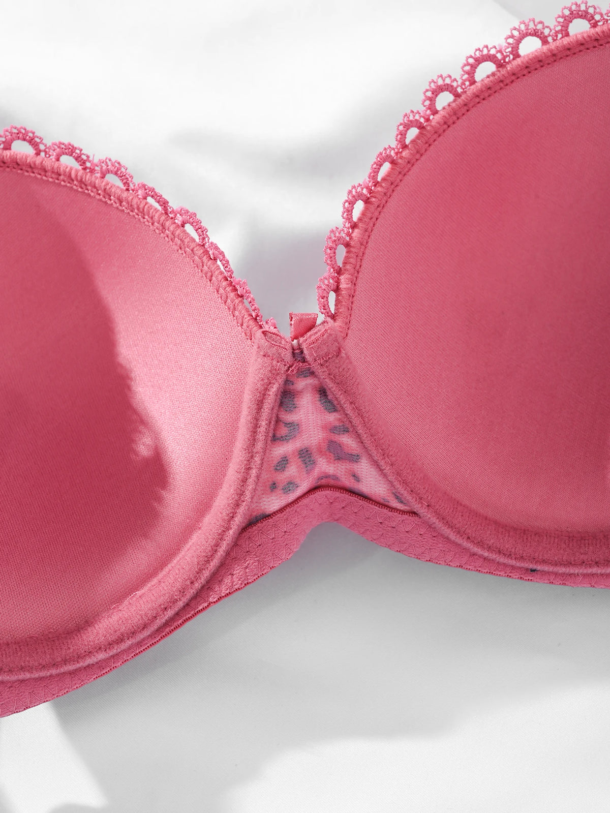 Diana Rose Leopard print Push Up Bra For Women With steel ring B Cup Bra Lady's Underwear High Quality