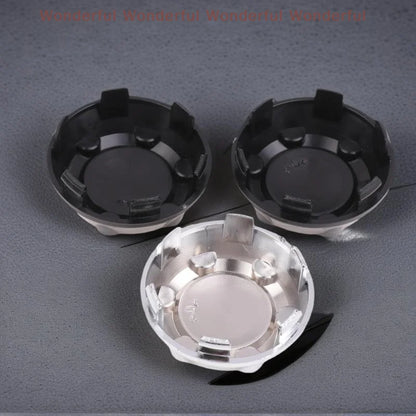 Upgrade 4pcs 68mm 61mm Car Rims Caps, Auto Wheel Center Covers, Dust Proof Hubcaps Hub Emblems