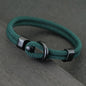 Fashion Rope Bracelet Men Double Layer Outdoor Camping Braclet Homme Accessories Survival Paracord Braslet Gift For Him
