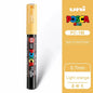 1pcs Japan UNI POSCA Markers PC-1M/3M/5M Acrylic Graffiti Pen Waterproof DIY Stackable Color Art Painting School Supplies