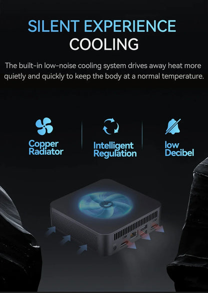 [3 Years Warranty]Mini PC Windows 11 Intel N150/i9 10980HK Desktop Gaming Computer PC 32GB RAM 1TB M.2 SSD WiFi 6 BT5.2 Pc Gamer