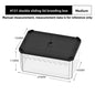 NOMOY Magnetic Sliding Lid Reptile Enclosure - Dual Opening Critter Cage for Crested Geckos, Frogs, Lizards, Snakes & Silkworms