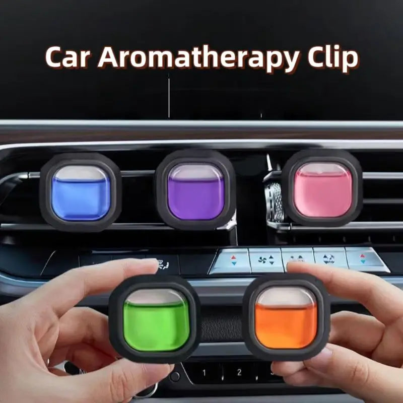4ml/0.14 Fl Oz Car Vent Clip Air Freshener, Freshens Air, Compact Design - Car Vent Air Freshener Clip