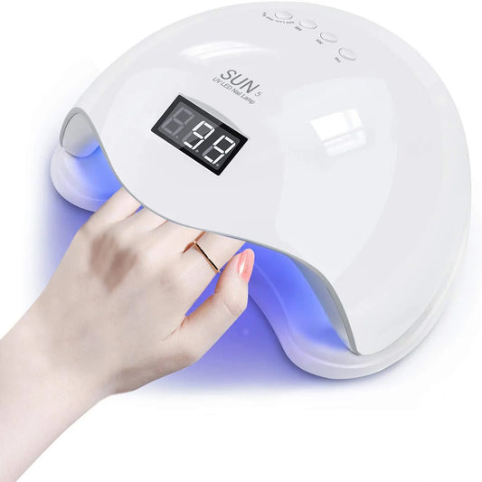 Nagų Džiovykla Gelio Nagų Lakas Kietinantis LED UV Šviesa Su 4 Laikmačiais Automatinis Jutiklis LCD Ekranas Profesionalūs Nagų Dailės Įrankiai Priedai