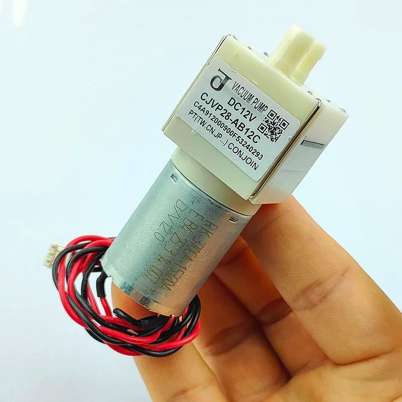 CONJOIN CJVP28-AB12C Mini DC 12V Vacuum Pump Micro 370 Motor Air Suction Pump Negative Pressure Pump DIY Robot Sweeper Cleaner