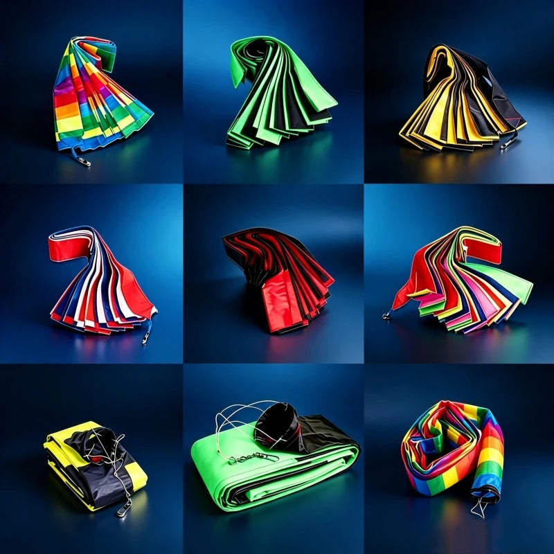 Giant kites tails flying toys for adults kites windsocks kites factory beach accessories toy ripstop fabric wind kites pipa