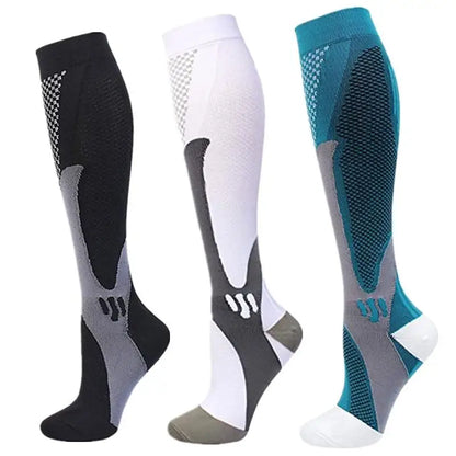 1/3Pairs Compression Sport Socks Medical Nursing Stockings Prevent Varicose Veins Socks Pregnancy Nursing Athletic Soccer Socks
