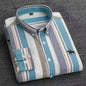 Large Size Full Men's Shirts 100% Pure Cotton Oxford Business Casual Shirt Soft Slim Fit Formal Plain Shirt Long Sleeve Clothes