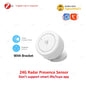 Zigbee 24G MMWave Human Presence Sensor Microwave Radar Occupancy Motion Detector Smart Home Works with Zigbee2MQTT TUYA APP
