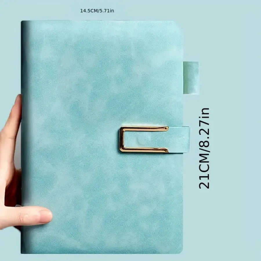 Personalized Vintage A5 Leather Notebook Soft Cover Ideal for Business Meetings College Life Journal Writing