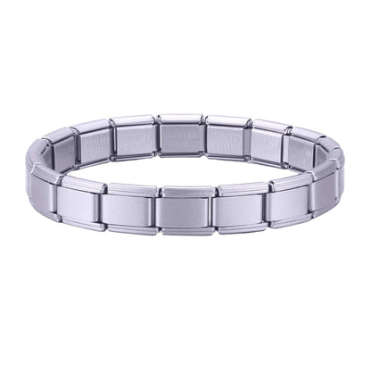 Y2K Italian Charm Bracelets DIY Basic Elastic Charm Stainless Steel Bracelet Fashion Women'S Jewelry Making Wholesale