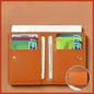 Homefish Solid Color PU Leather Small Wallet for Short Simple Women's Purse with Buttons Ultra Thin Credit Card Bag Coin Purse