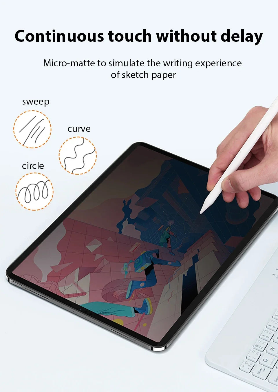Privacy Screen Protector for 2024 iPad Air Pro 11 13 Magnetic Anti-peep Anti-Glare Film for Mini 6 Air 2/3/4/5 10th 10.5 12.9''