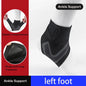 1 Pc Ankle Brace Support Compression Sleeve Elastic Foot Bandage Protective Wrap Sports Socks