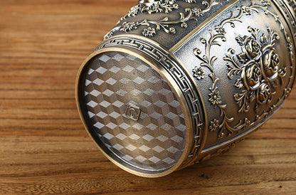 Pet Memorial Keepsake Urns Container for Human Ashes, Metal Cremation Urns, Small Animal Urn, Coffin Box