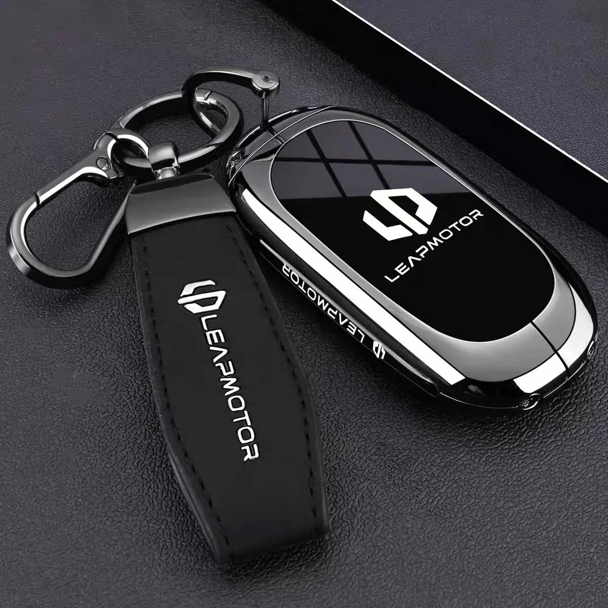 Car Zinc Alloy TPU NFC Card Key Cases Holder Cover Chain For Leapmotor C16 C11 C10 C01 B10 T03 S01 Car Accessories Styling