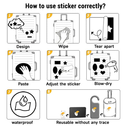 50PCS Funny Warning Sign Stickers Waterproof Vinyl Decals for Laptop Water Bottle,Sign Stickers Decoration Supplies Classic Toys