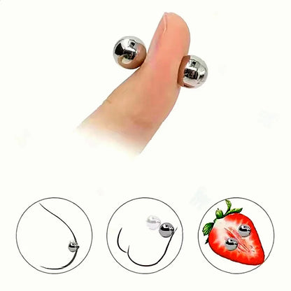 Ultra Powerful Magnetic Orbs Nipple Clamps BDSM Bondage Stimulator Clitoris Labia Nipple Creative Fidget Magnets Adult Sex Toys