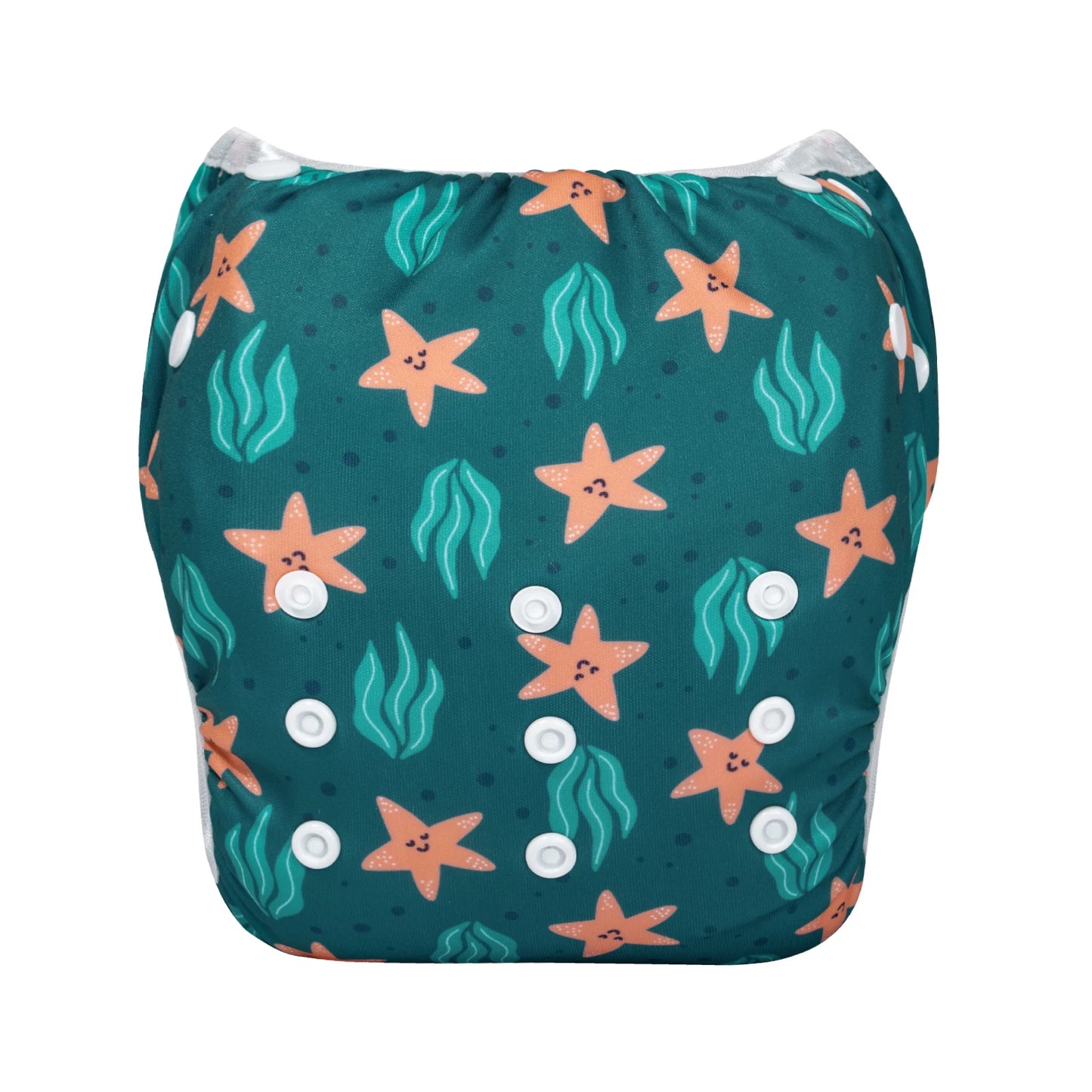 U PICK ALVABABY Swim Diaper Adjustable Swim Nappy for Swimming Lessons Fashion Design Swimming Nappy for Baby Under 8 Months