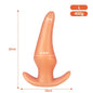Wearable Anti Drop Soft Anal Plugs Prostate Massage Liquid Silicone Huge Butt Plug Anal Training Comfortable To Wear Butt Plug