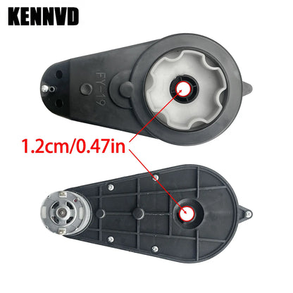 6V 12V 24V RS550 RS570 RS555 High Speed Children's Electric Ride on Toy Car Motor Gearbox Engine Reducer with Metal Gear Upgrade