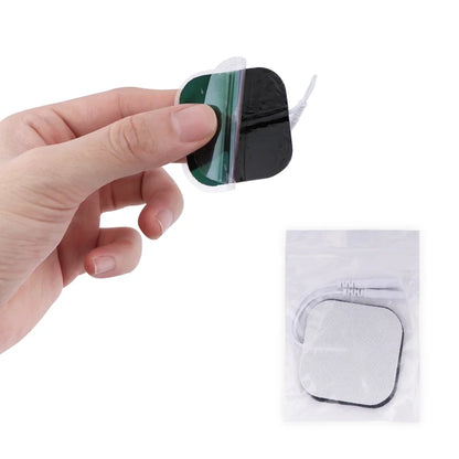 5x5cm 4x4cm Muscle Stimulator Electrode Pads Non-woven Fabric Self Adhesive Replacement Pads for Tens Digital massage Machine