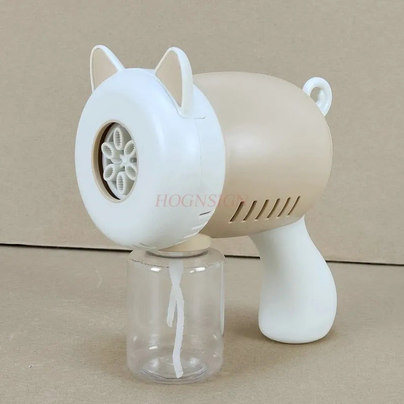 Bubble machine, children's handheld bubble blowing gun, electric internet popular toy, automatic baby boy and girl