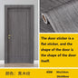 90x210cm/30X500cm Grey Wood Grain Wallpaper On The Door Adhesive  Furniture Refurbish Sticker Home Decor Wall Decal Door Sticker