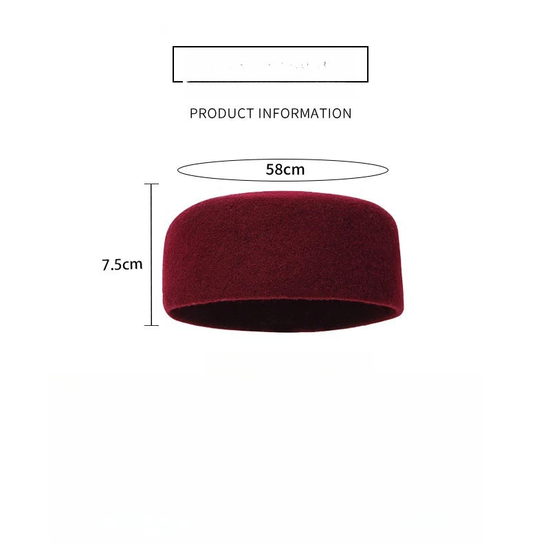 Muslim Hat Man Islam Kufi Tax Products Saudi Arabic Prayer Accessories Wool Hat Turban Kippa Topi 03293