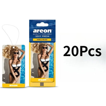 Girl Poster Car Air Freshener 6 Styles 20‑120 Pack Hanging Scent Paper Cards For Auto Closet Home Decor