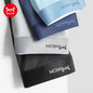 MiiOW 4Pcs Ice Silk Men's Panties Sexy Seamless Man Boxershorts Graphene Antibacterial Men Underwear Breathable Man Boxer Briefs