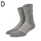 1Pair Professional basketball socks thickened towel bottom game training sports socks ankle protection non-slip socks